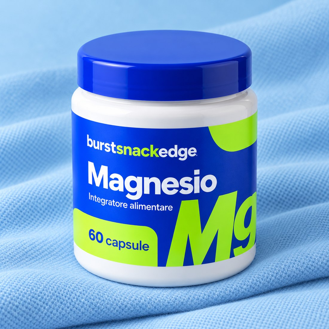 Seconda veduta illustrativa del barattolo Magnesio